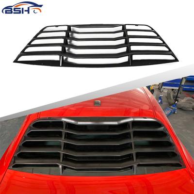 China Challenger PTF Style Auto Rear Window Louvres Car Accessories For Dodge Challenger 2008-2022 for sale