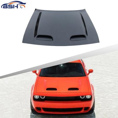 China Hellcat Front Bumper Accessories Aluminum Hood 2019 Hellcat Styling Car For Challenger 2015-2021 for sale