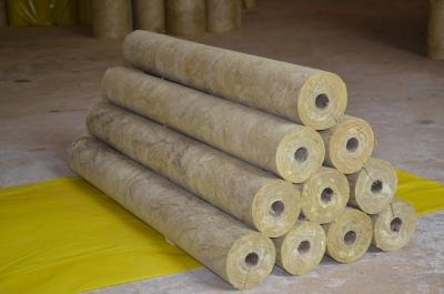 China High Density stonewool Pipe Insulation for sale