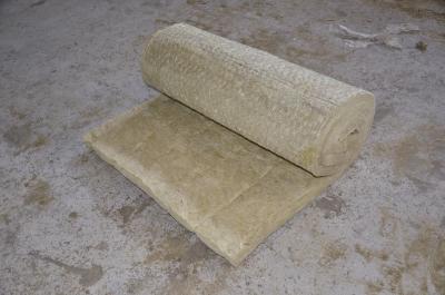 China Rolled stonewool Insulation Blanket Light Weight Building Material 25mm - 150mm Thick for sale