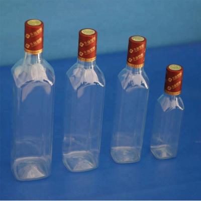 China Recyclable Plastic Edible Oil Bottles With Lid&Plastic Aluminum Insert for sale