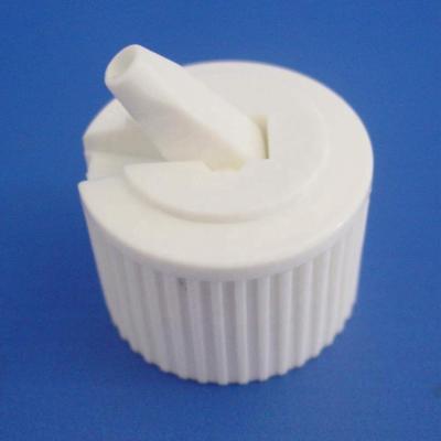 China Non Spill Plastic Turret Cap / Lid For Bottle for sale