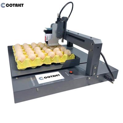 China 300DPI -600DPI ei-coderingsmachine / ei inkjetprinter met afdrukken op eieren en eiendozen Te koop