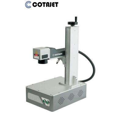 China COTAJET Draagbare lasermarkeringsmachine 20W 30W 50W 100W Vervaldatumcoderingsmachine Te koop