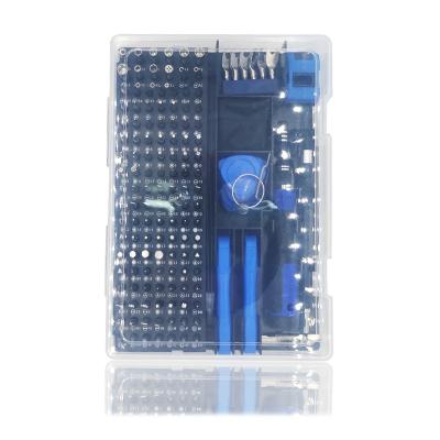 China Home 160 In 1 Function 1.7 Mm Phillips 1.7 Mm Slotted 2.5 Mm M Nut Driver Metal Screwdriver Color Glass for sale