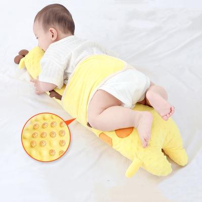 China Detachable and Washable Non-Toxic Hot Selling Newborn Cot Pillow Cute Comfort Baby Shape Baby Shape Pillow for sale