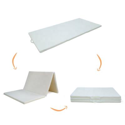 China Wholesale Custom Foldable High Density Foam Bed Multiple Application Guest Triple Foldable Mattress for sale