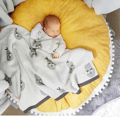 China Super Soft Baby Play Cushion Sleeping Anti-bacteria Kids Pure Cotton Cotton Foam Baby Crawling Kids Play Mat for sale