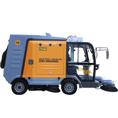 China Hotels MN-S2000 Small Electric Sidewalk Sweeping Machine Battery Rechargeable Sweeper Hotels Road Warehouse Sweeper for sale