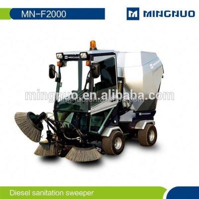 China Critical Cleaning / Mini Tractor 6.5HP Snow Residue Sweeper / Sweeper Loncin Engine and Snow Engine for sale