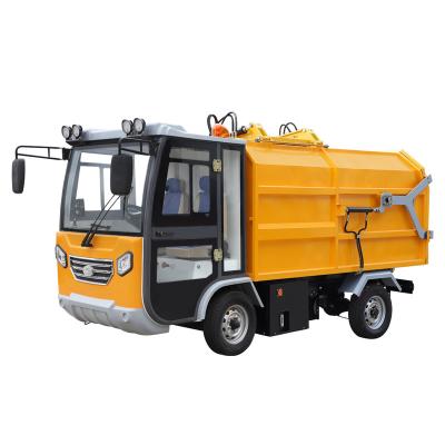 China MN-H92 Hotels Electric Waste Dump Truck Garbage Collection Truck Battery Operated Waste Transport Vehicle for sale