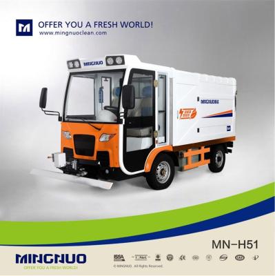 China Ground Water Washing High Pressure MN-H51 Road Electric Spray Wash Water Hose Truck for sale