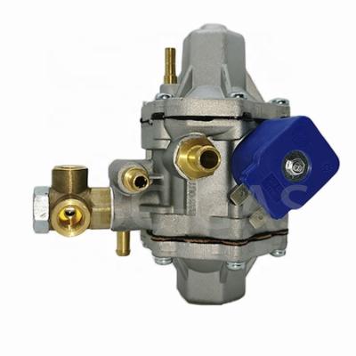 China Factory Gas Reducer Aluminum AT12 Cng Midum Valve Cng Regulator Pressure Reducing for sale