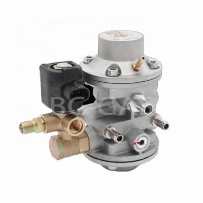 China High pressure regulator cng aluminum brc natural gas reducer for auto dual fuel conversion kit for sale