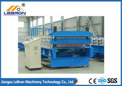 China High Forming Speed Double Layer Roofing Sheet Roll Forming Machine with Cr12 Quenched for sale