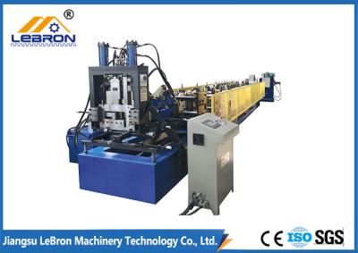 China 10 meter PLC control Automatic CZ Purlin Roll Forming Machine fast change durable for sale