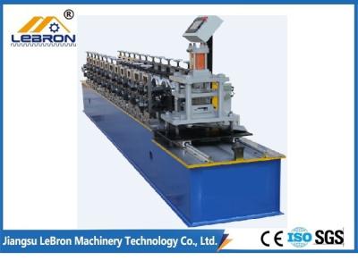 China Lebron easy control high hydraulic cut type door shutter roll forming machine for sale