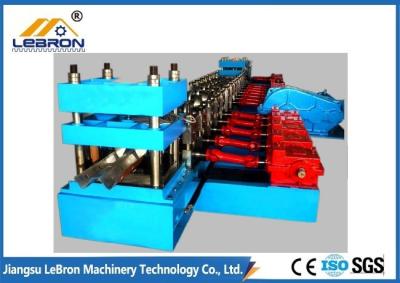 China 45# steel high way guardrail roll forming machine engineers available to service for sale