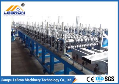 China Mitsubishi PLC Control Cable Tray Roll Forming Machine Q235 Carbon Steel Strip Galvanized Strip for sale