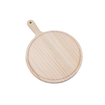 China Sustainable Professional Wooden Pizza Serving Dish Different Round Food Pizza Dish Baking Shapes for sale