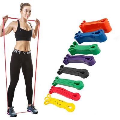 China Latex + EVA Fitness Latex Resistance Bands Power Exercise Stretch Pull Up Band Assisted for sale