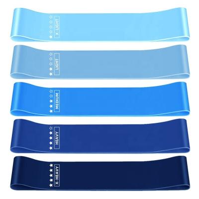 China Band Resistance Loop Bands 5 Pack Resistance Exercise Bands For Legs And Butt for sale