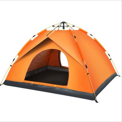 China Diagonal tying type double camping tents from Sales Automatic Tent manufacturer high quality outdoor double people tent for sale