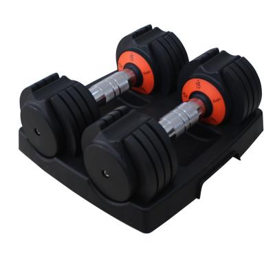 China Wholesale high quality cheap square selective dumbbell paint-baked dumbbell adjustable dumbbell for sale