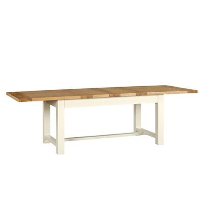 China Chinese Supply Adjustable Large Style 180-220-260cm (Other) Simple Dining Table For Hotel Apartment for sale