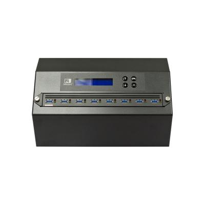 China 1 to 7 USB3.0 Drive/USB-HDD Duplicator Data Eraser Aluminum SATA HDD Docking Station for sale