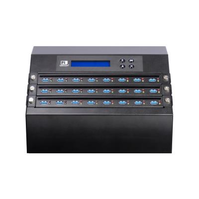 China 1 To 23 USB3.0 Drive/USB-HDD Duplicator Data Eraser Aluminum SATA HDD Docking Station for sale