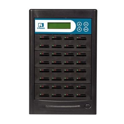 China Turn Style 1 To Left 31 SD Card Duplicator / TF Card Duplicator for sale