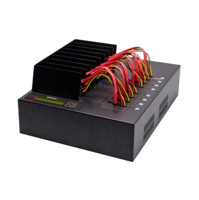 China Aluminum 1 To 7 SATA Hard Disk SSD Duplicator for sale