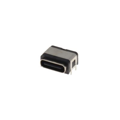 China USB C 6Pin  For Mobile Phone Charging c type connector vertical connector  Waterproof IP65 for sale