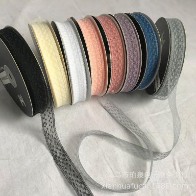 China 2022 New Recyled Design 1.8cm Bouquet Lace Ribbon Decorative Gift Wrap Ribbon For Flowers for sale