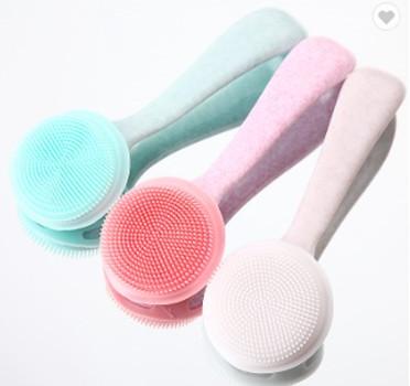 China Wholesale High Quality Eco-friendly Cute Face Mask Silicone Exfoliating Facial Deep Cleansing Brush for sale