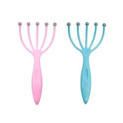 China High Quality Promotional Hot Sales Portable Handheld SPA ABS Five Finger Claw Head Scalp Massager for Deep Relaxation and Stress Reduction for sale