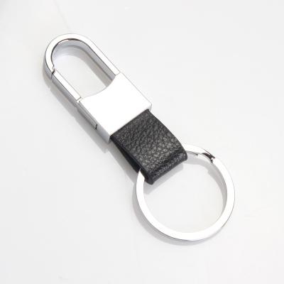 China Key Ring Men's Car Metal Key Chain Car Accessories Key Chain High Quality Practical Leather Pendant 'S Car Accessories for sale