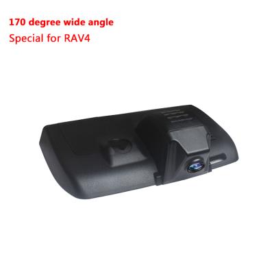 China NIGHT VISION No Display Usb Wifi Gps Dual Camera Flash Dash Cam Dvr 4K Tres Canais Product Vedio For Rav4 for sale