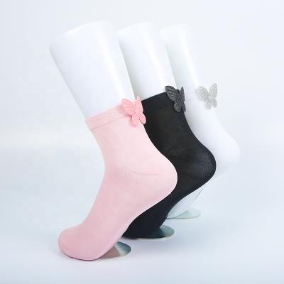 China Wholesale Fashion Antibacterial Cute Novelty Cotton Woman Ankle Socks For Girls for sale