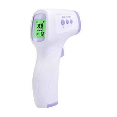 China Forehead CE Approved Medical Non Contact Fever Handheld Forehead Digital Infrared Body Thermometer Gun for sale