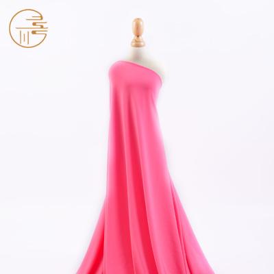 China wrinkle resistant chinese factory hot sale 50D knit fabric spandex for latin dancewear for sale