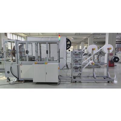 China Factory 200PCS/Min Automatic 3d Elastic Band Mask Making Machine With 3 Ply Mask Machine Soft Elastic for sale