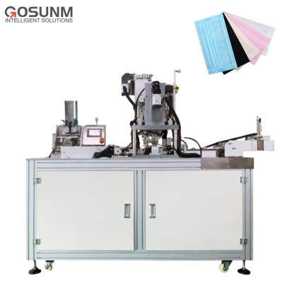 China Making Disposable Face Mask Gosunm High Speed ​​Automatic Feeder Earloop Welding Machine for sale