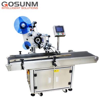 China Beverage Gosunm Egg Box Labeling Machine for sale