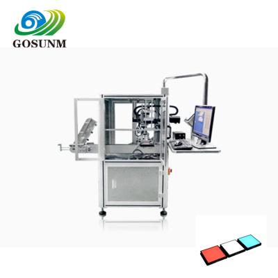 China CLOTHING High Precision CCD Vision Inspection Labeler Real Time Printing Labeling Machine for sale