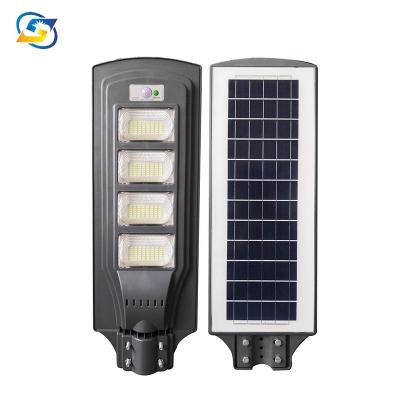 China 2021 hot sale highlighted 120w ip65 waterproof all outdoor solar collector integrated smart street light for sale