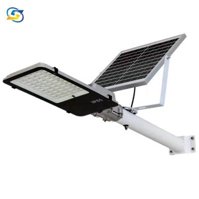 China Brightness 60w 100w 200w Outdoor Remote Control Pole Solar Led Street Light With Solar Panel for sale