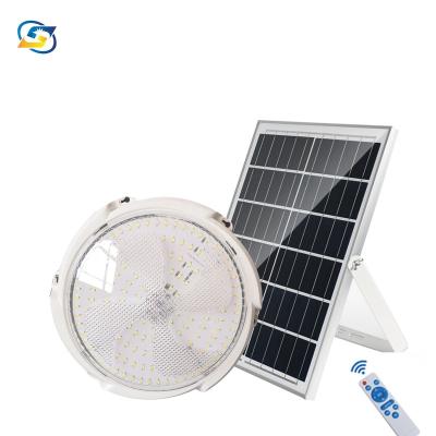 China Modern Modern Round Dimmable Remote Home Led Indoor Solar Light Ceiling for sale