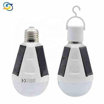 China Residential Dual Function Emergency Outdoor Led Solar Power Light Bulb for sale